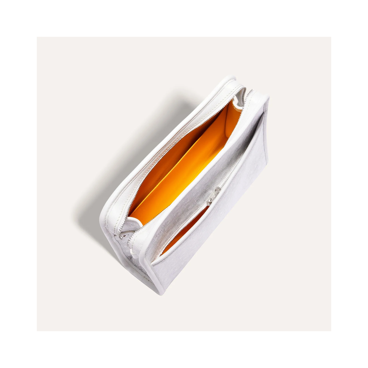Goyard Joubert Pouch MM White Clutch