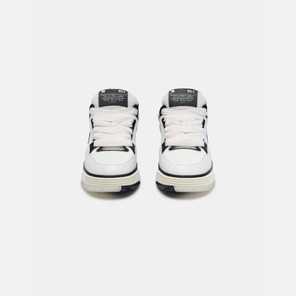 AMIRI MA-1 White Black Leather Mesh Sneakers