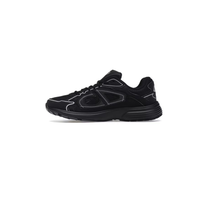 Dior B30 Black Mesh Technical Fabric Sneakers