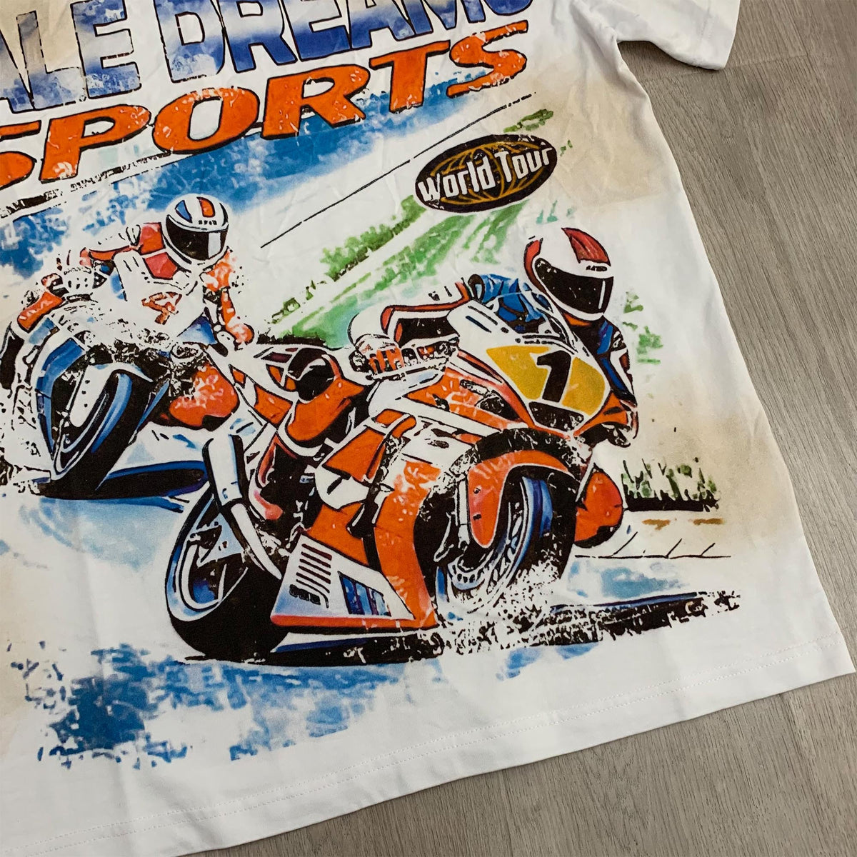 Valeforever Vale T Shirts White Ink DTG Wash
