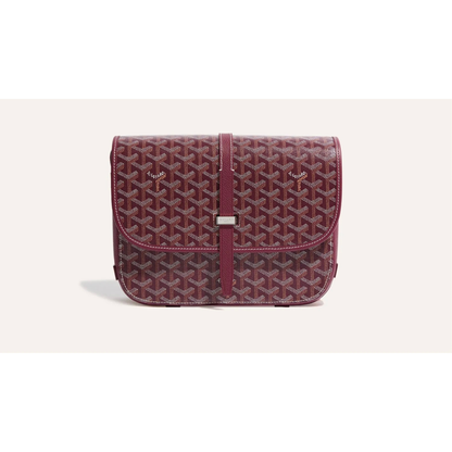 Goyard Belvedere PM Burgundy Crossbody Bag