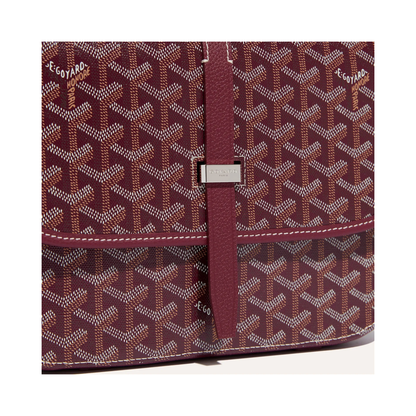 Goyard Belvedere PM Burgundy Crossbody Bag