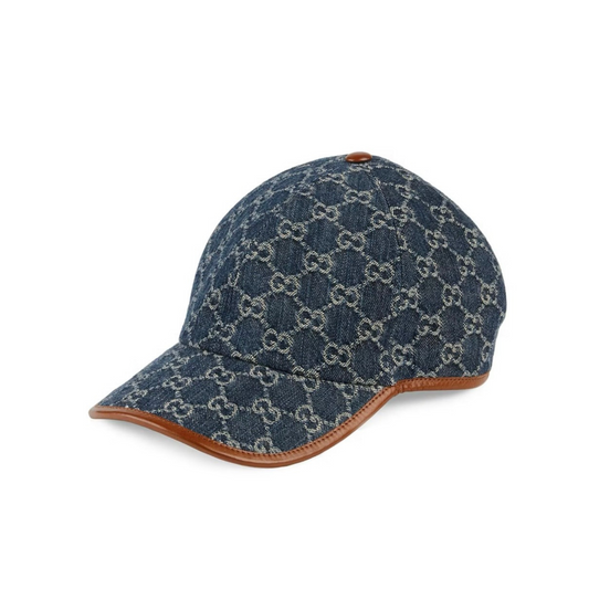 Gucci GG Supreme Tiger Print Trucker Hat