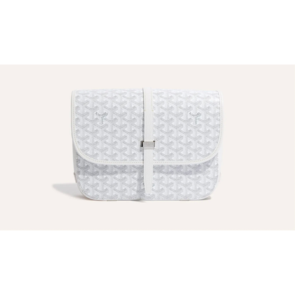 Goyard Belvedere White Crossbody Bag