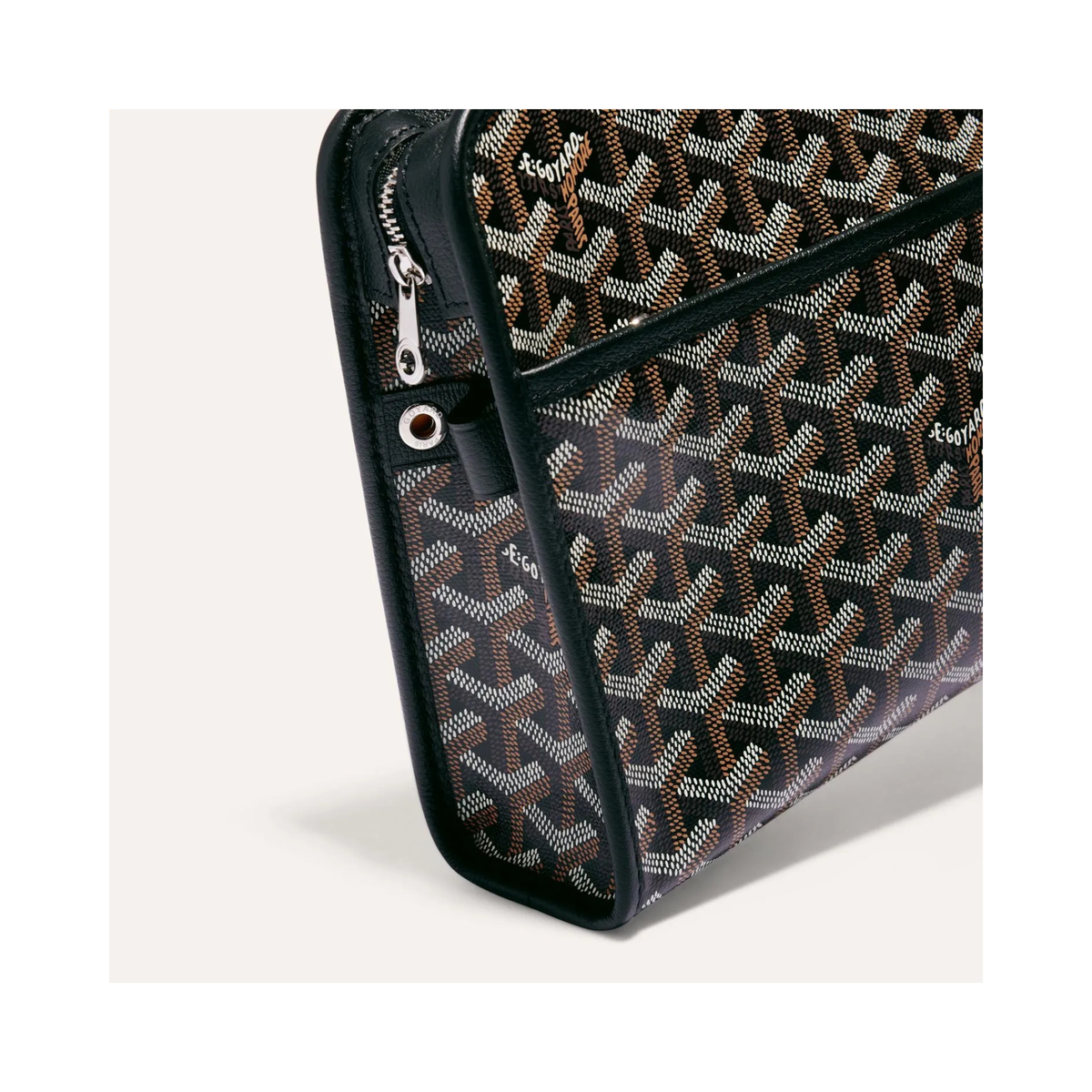 Goyard Joubert Pouch MM Black Clutch