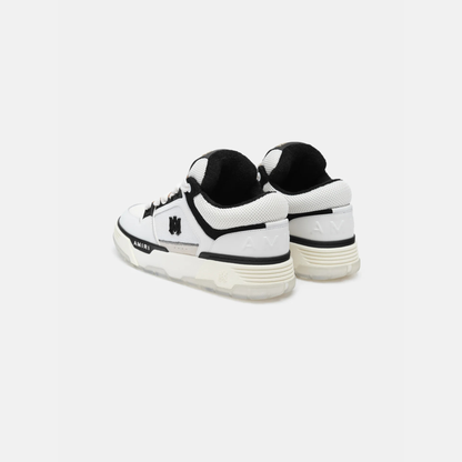 AMIRI MA-1 White Black Leather Mesh Sneakers