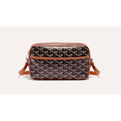 Goyard Cap-Vert PM Black Tan Crossbody Bag