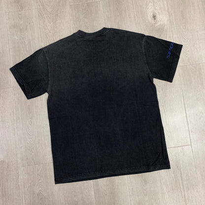 Valeforever Vale T Shirts Hotfix rhinestones Splicing Water Sleeve
