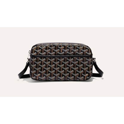 Goyard Cap-Vert PM Classic Black Tan Crossbody Bag