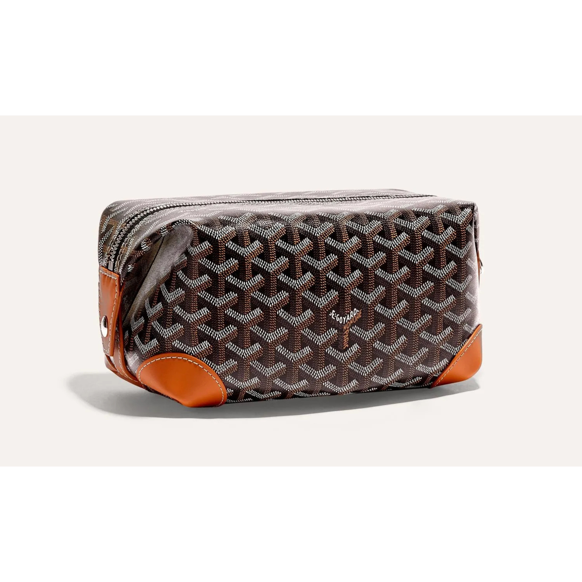 Goyard Vendôme Brown Toiletry Pouch MM