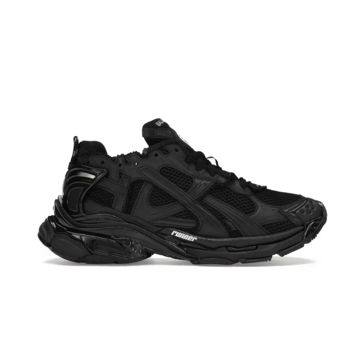 Balenciaga Runner Sneakers - Black Tonal