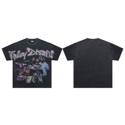 Valeforever Vale T Shirts Hot Diamond Fashion Short Sleeves