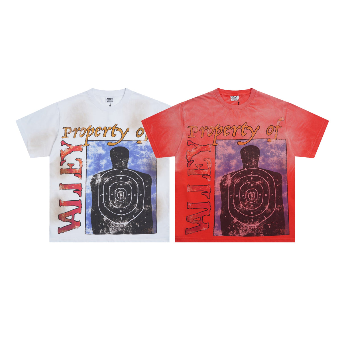 Valeforever Vale T Shirts White Ink DTG Printing Salt Monkey Wash