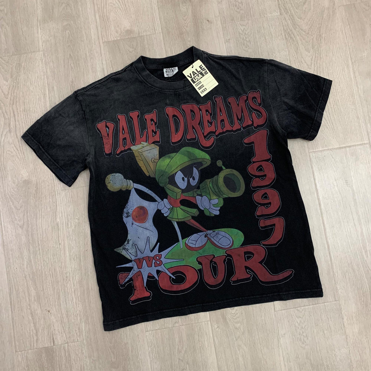 Valeforever Vale T Shirts White Ink DTG