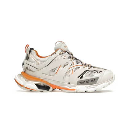 Balenciaga Track Sneakers - White & Orange Edition