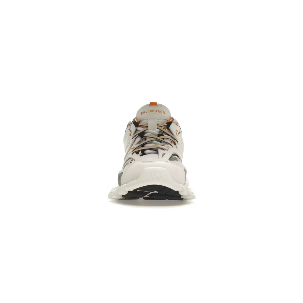 Balenciaga Track Sneakers - White & Orange Edition