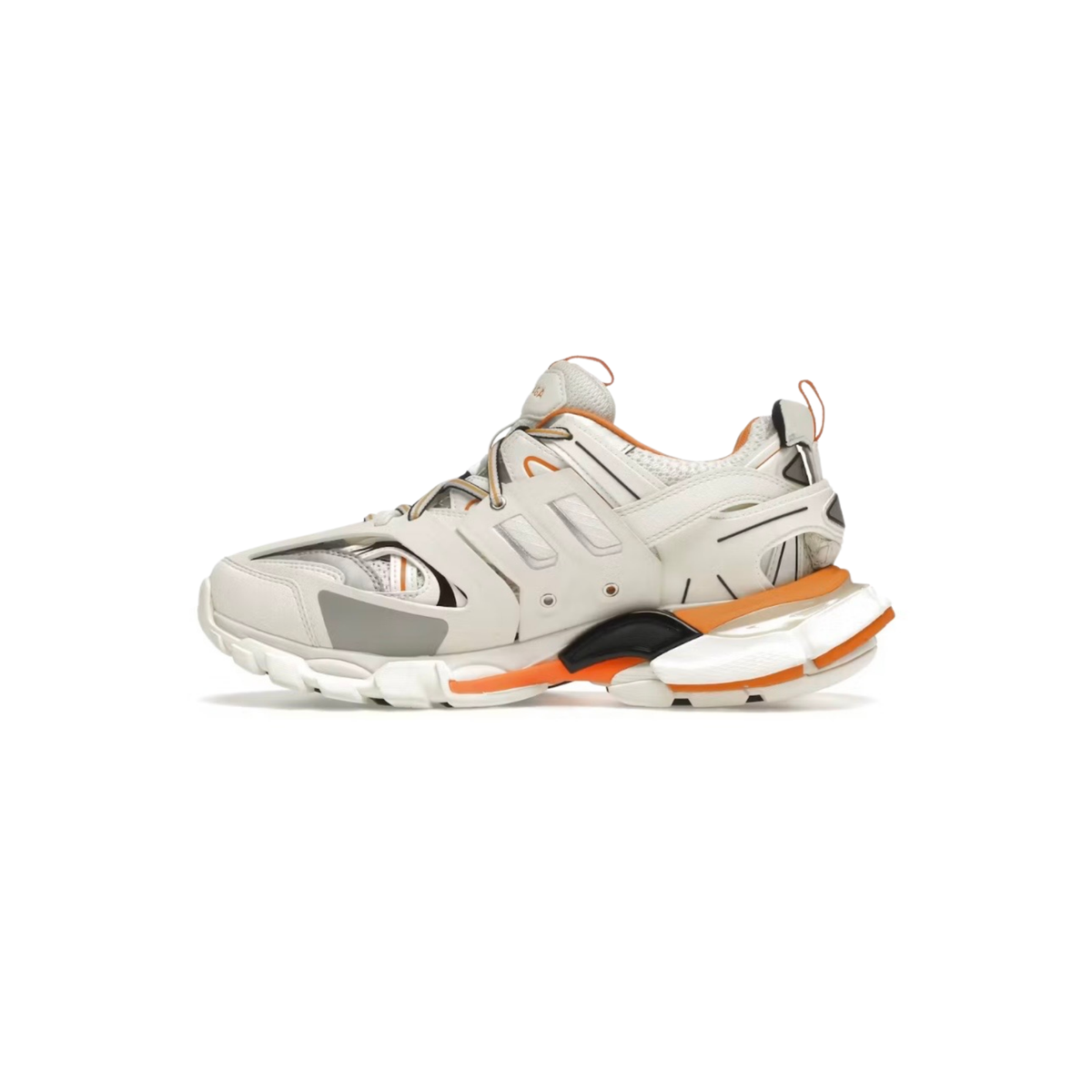 Balenciaga Track Sneakers - White & Orange Edition