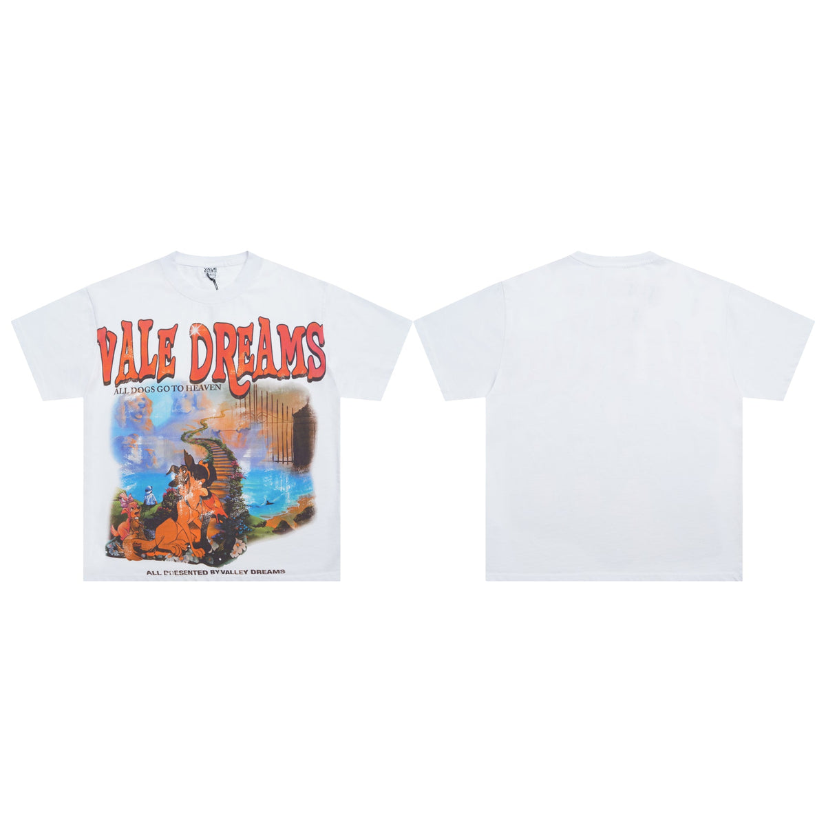 Valeforever Vale T Shirts Hotfix rhinestones Cotton