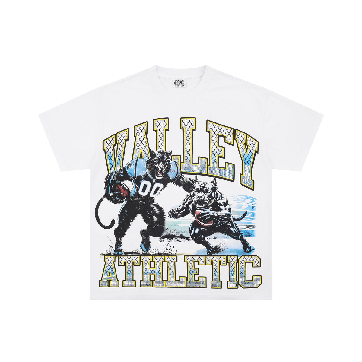Valeforever Vale T Shirts Hotfix rhinestones Cotton Short Sleeves