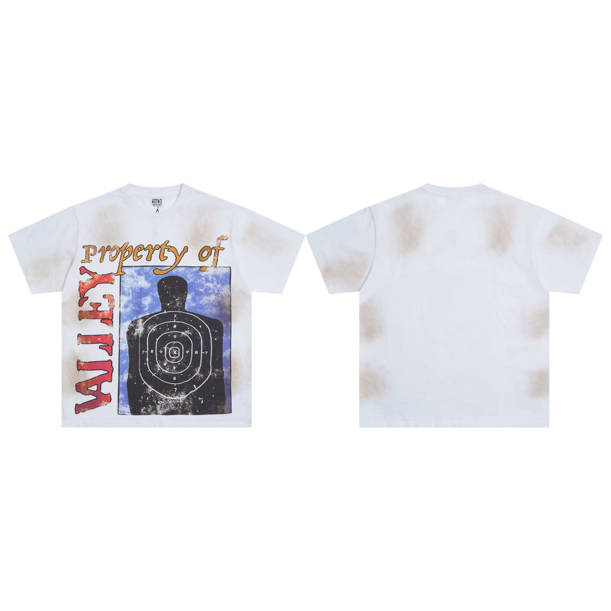 Valeforever Vale T Shirts White Ink DTG Printing Salt Monkey Wash