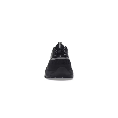 Dior B22 Triple Black Mesh Leather Sneakers