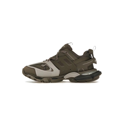 Balenciaga Track Sneakers - Khaki Grey LED Edition