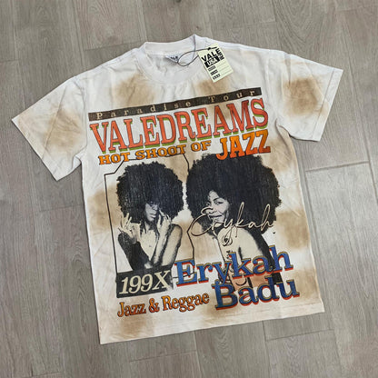 Valeforever Vale T Shirts White Ink DTG Wash Water Ma Liu