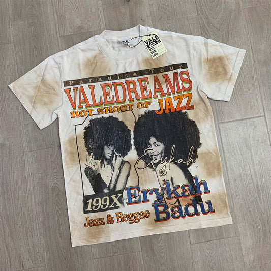 Valeforever Vale T Shirts White Ink DTG Wash Water Ma Liu