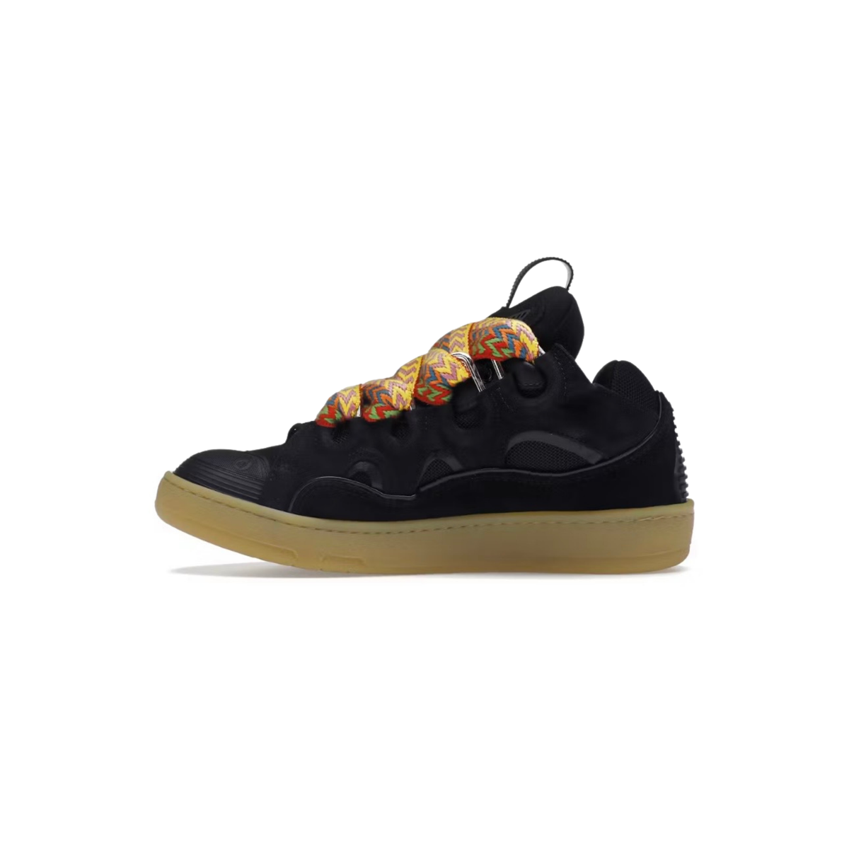 Lanvin Curb Black Gum Sneakers