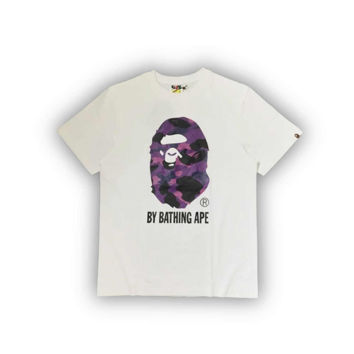 BAPE Purple ABC Camo Graphic T-Shirt