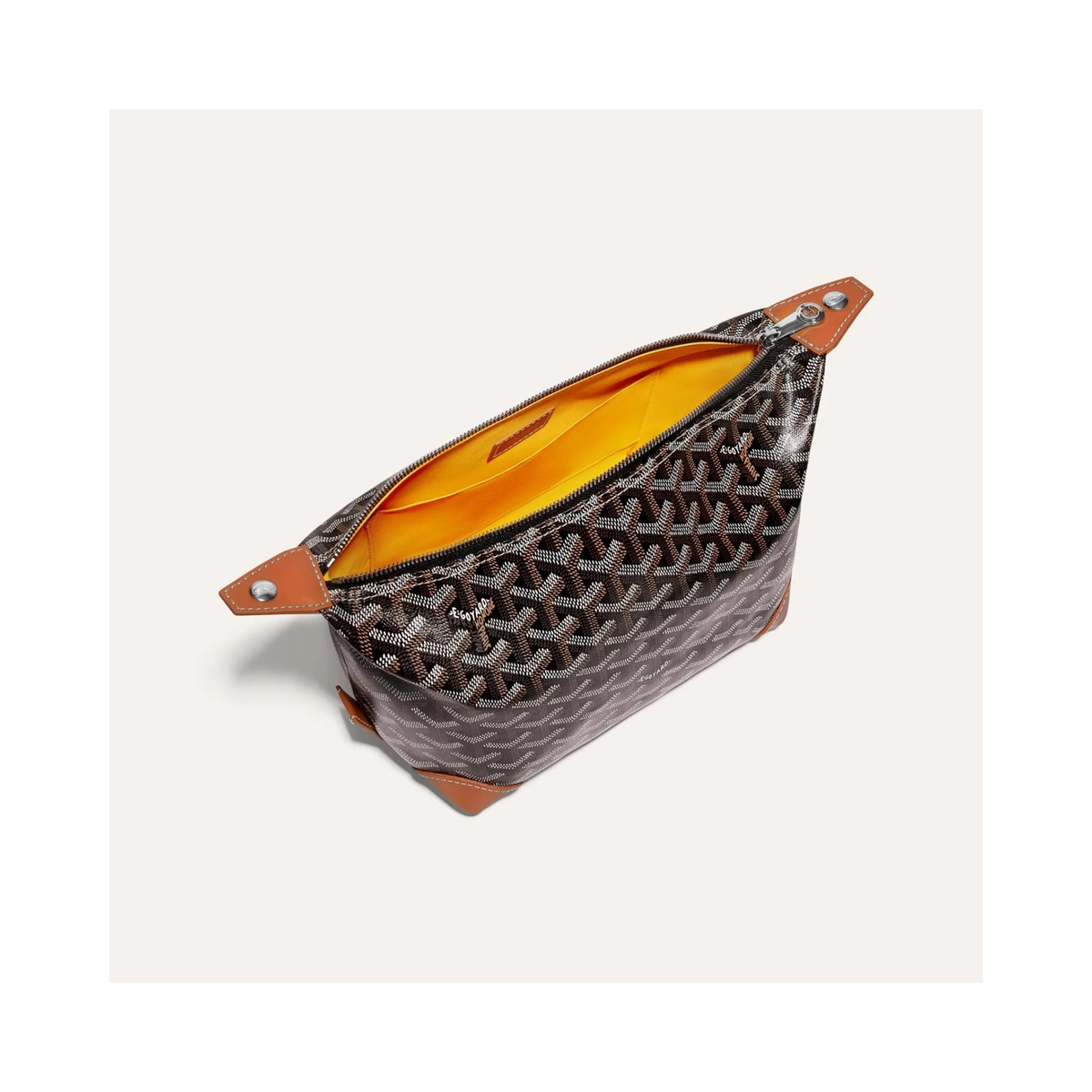 Goyard Vendôme Brown Toiletry Pouch MM