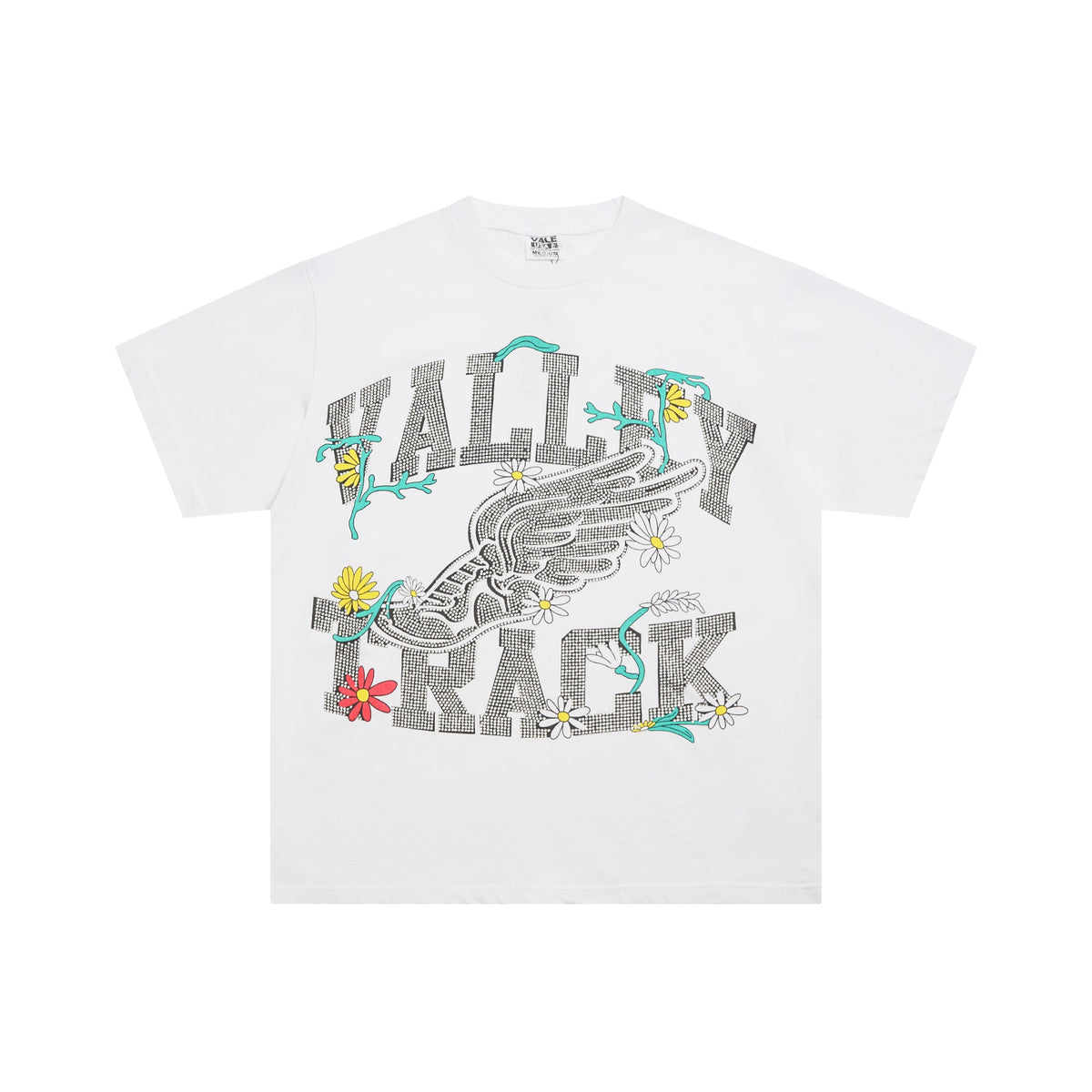 Valeforever Vale T Shirts Hotfix rhinestones Short Sleeves
