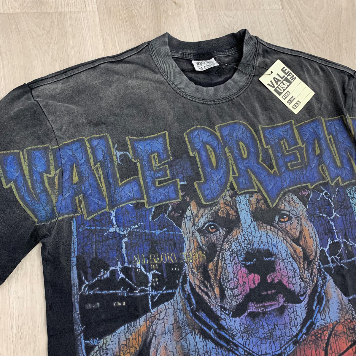 Valeforever Vale T Shirts White Ink DTG
