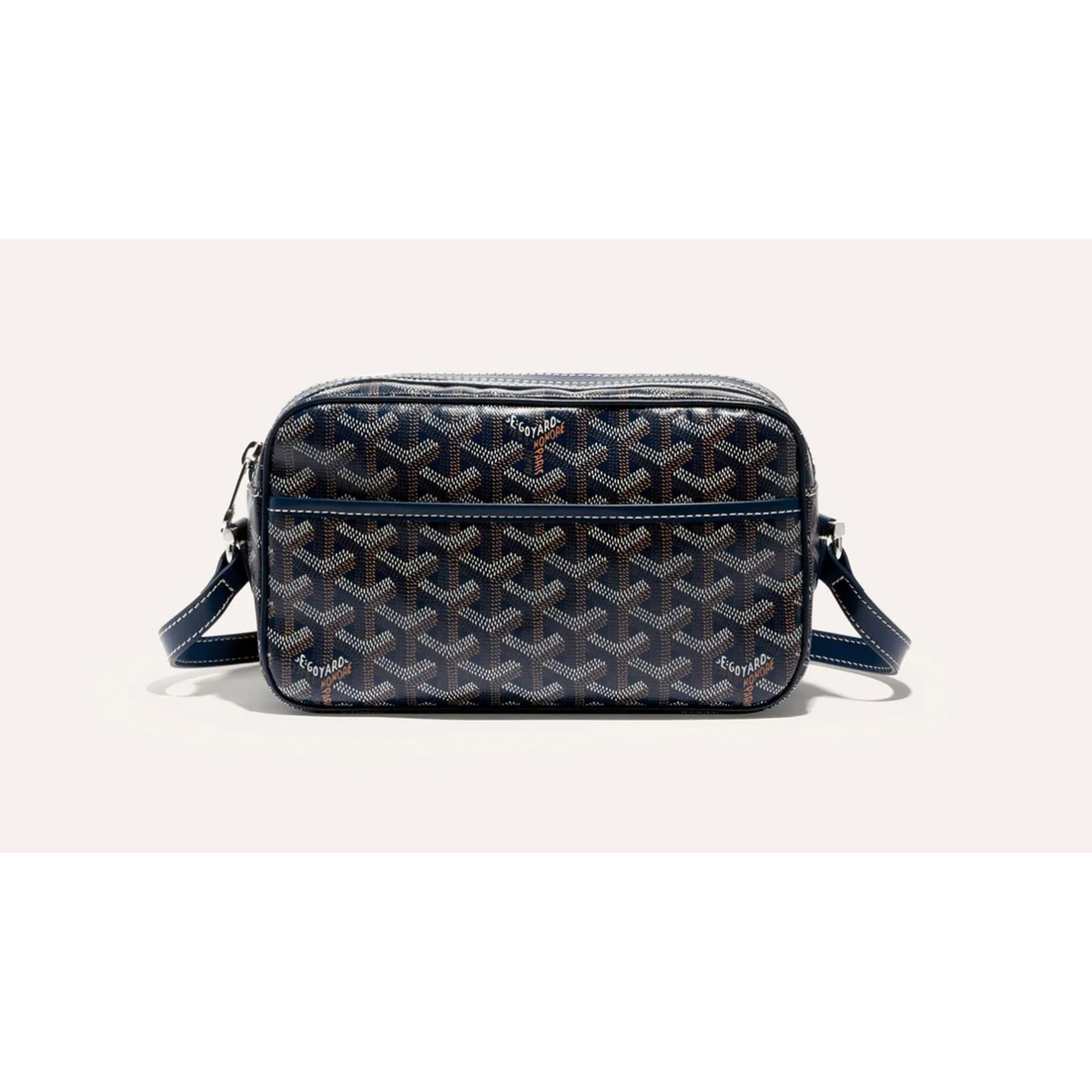Goyard Cap-Vert PM Navy Blue Crossbody Bag