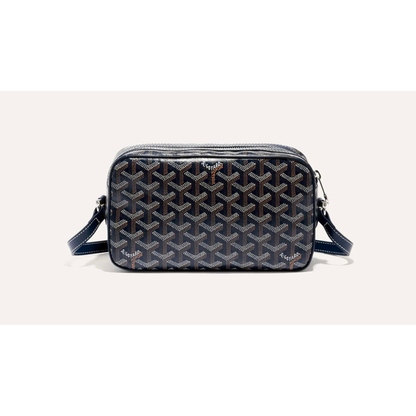 Goyard Cap-Vert PM Navy Blue Crossbody Bag