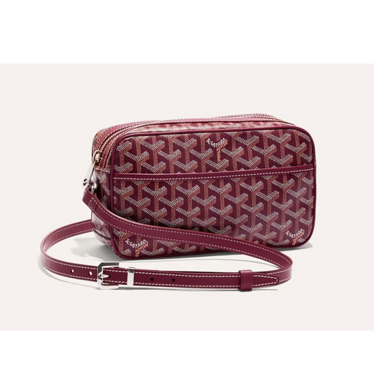 Goyard Cap-Vert PM Burgundy Crossbody Bag