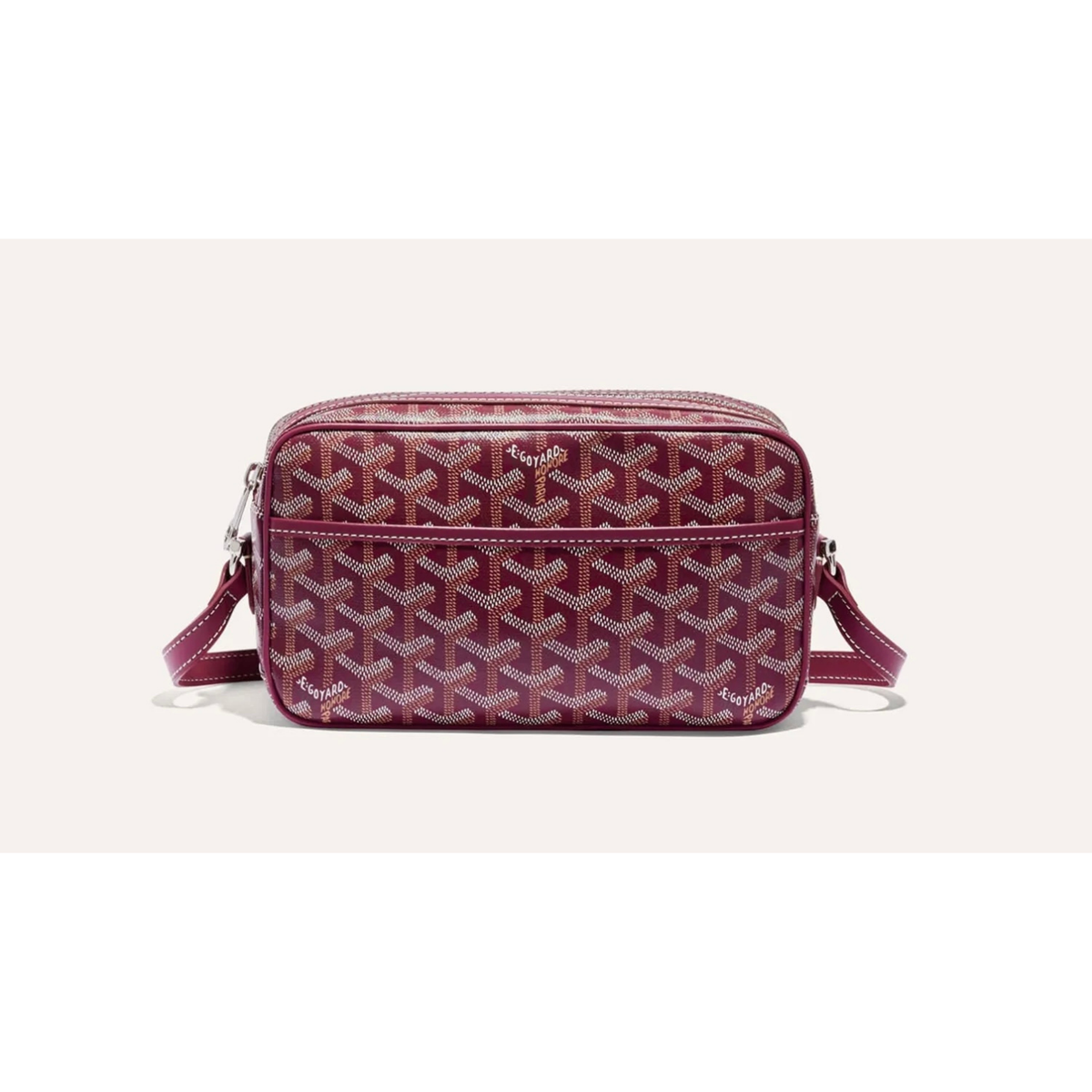 Goyard Cap-Vert PM Burgundy Crossbody Bag