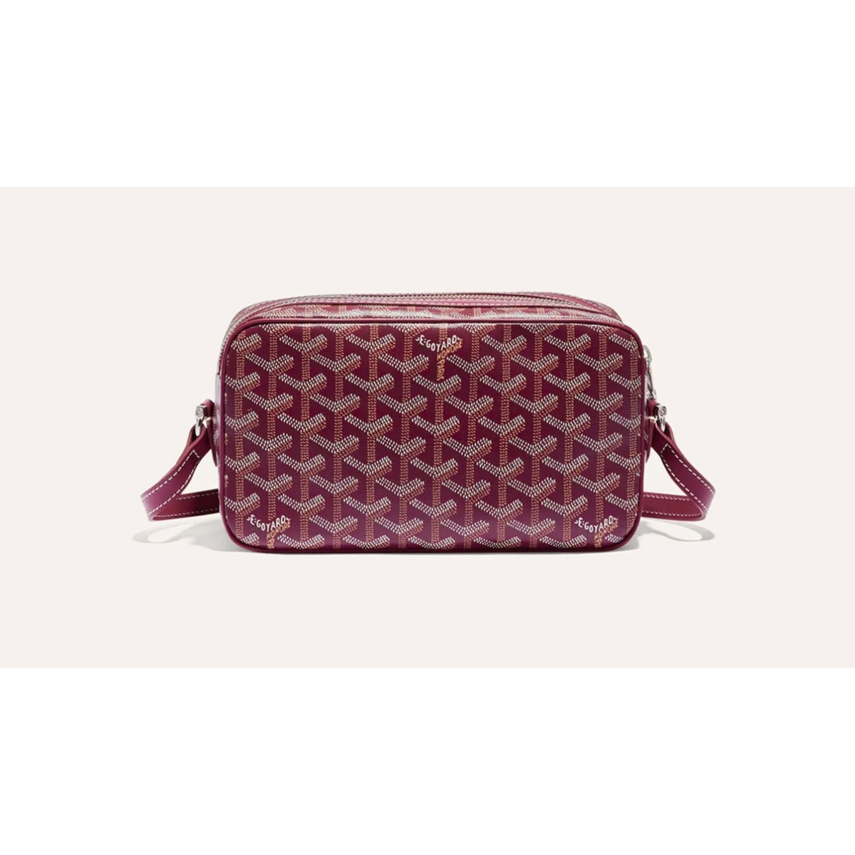 Goyard Cap-Vert PM Burgundy Crossbody Bag