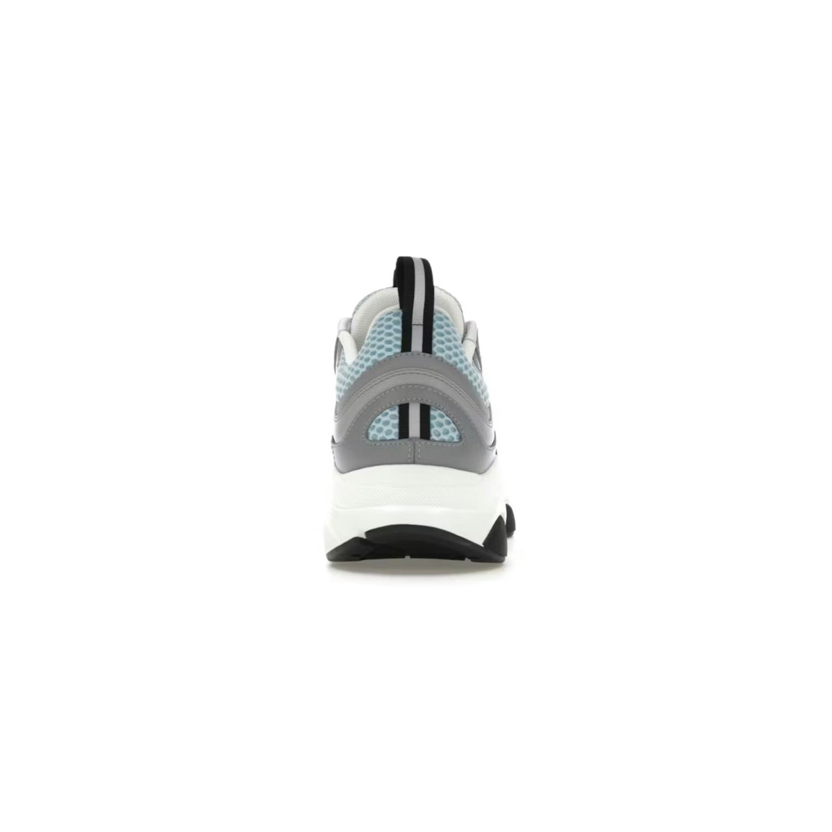 Dior B22 Grey Blue Mesh Leather Sneakers