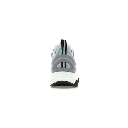 Dior B22 Grey Blue Mesh Leather Sneakers
