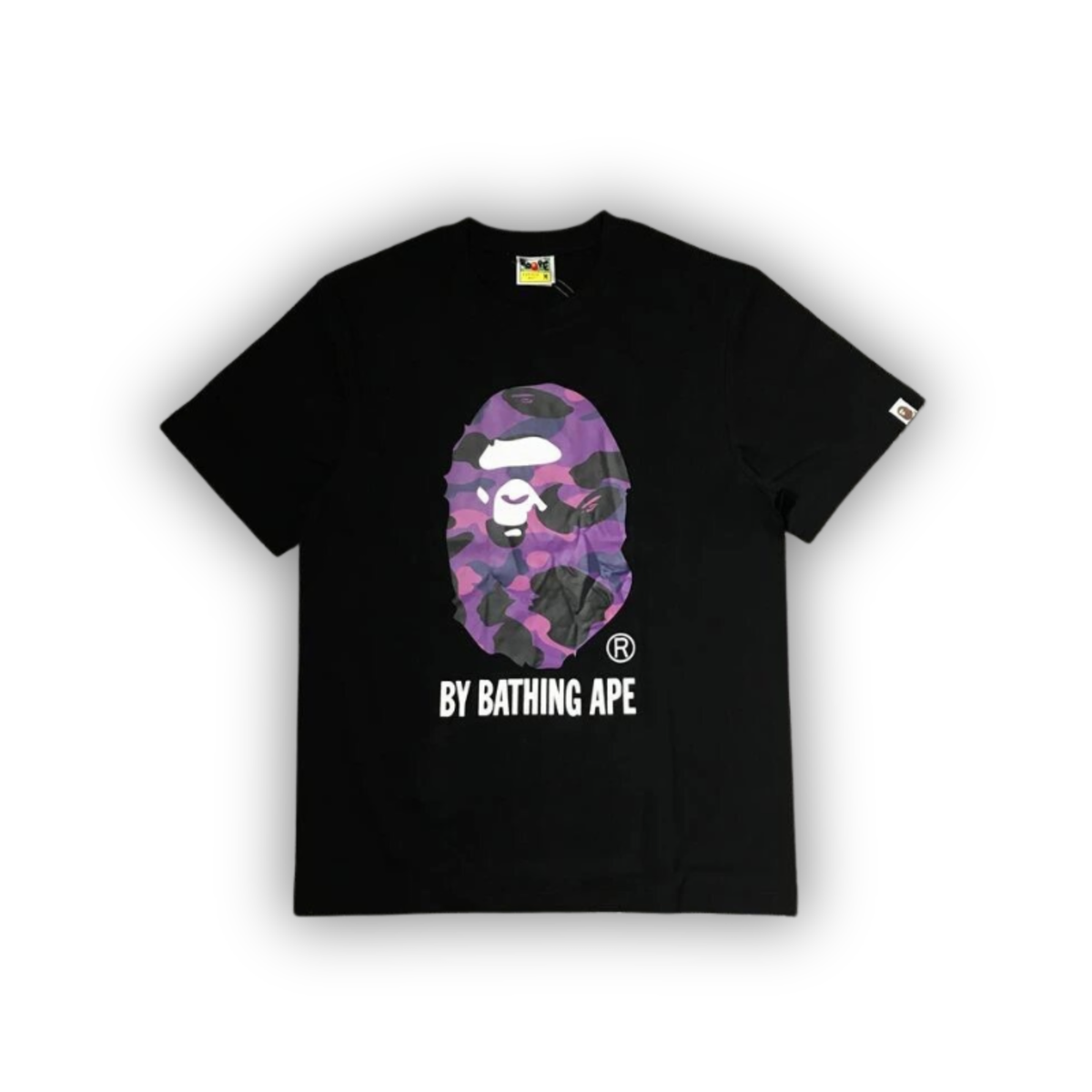 BAPE Purple ABC Camo Graphic T-Shirt