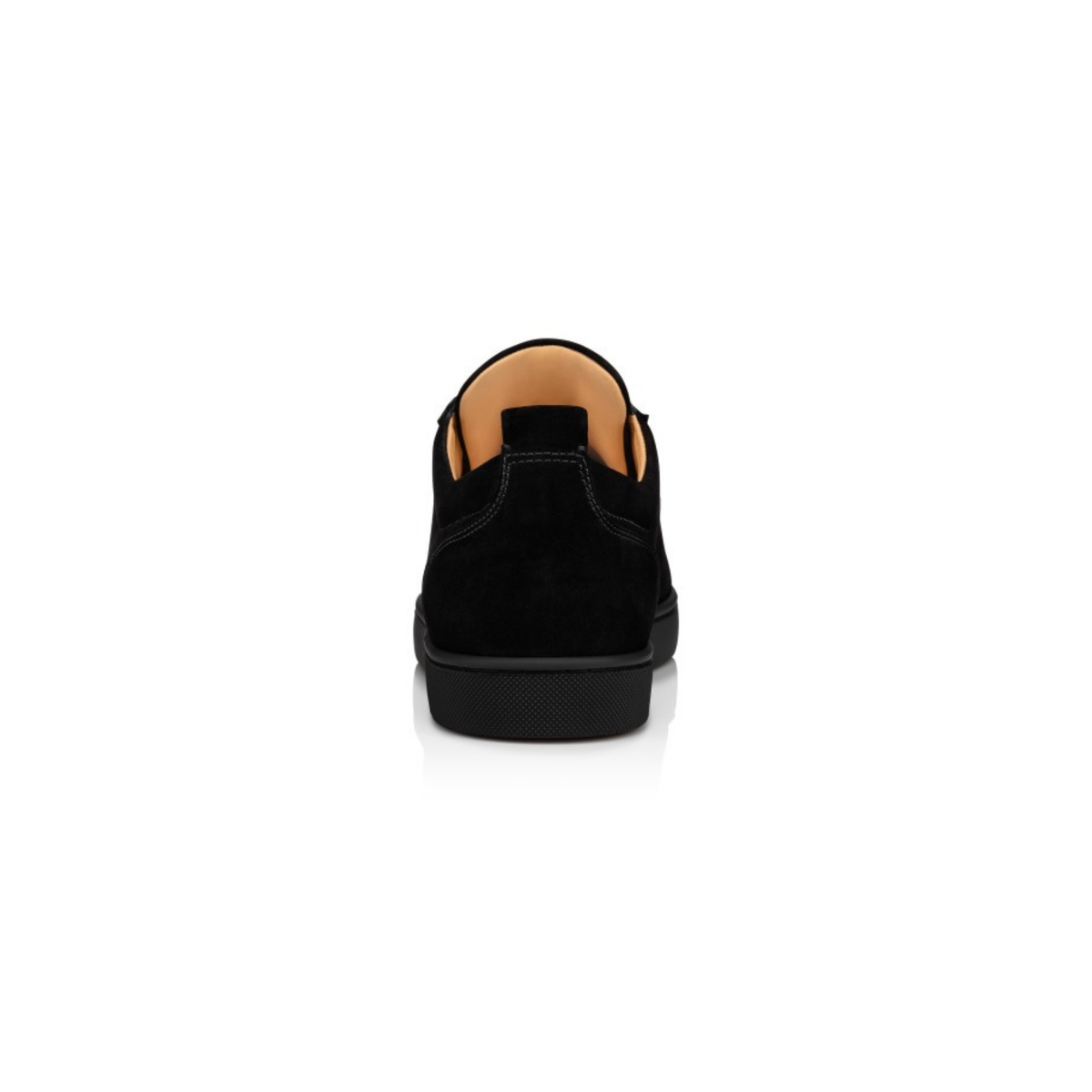 Christian Louboutin Louis Junior Black Suede Sneakers