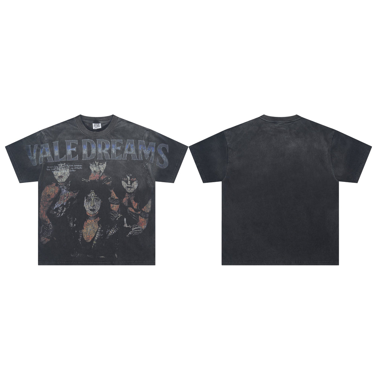 Valeforever Vale T Shirts White Ink DTG Short Sleeves