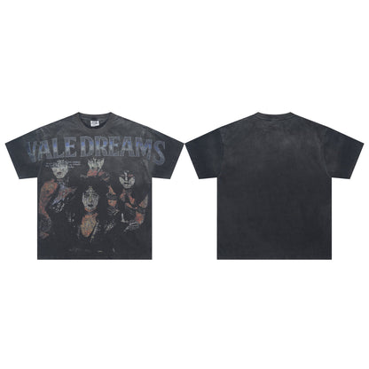 Valeforever Vale T Shirts White Ink DTG Short Sleeves
