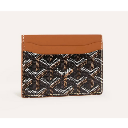 Goyard Saint-Sulpice Card Wallet Black & Tan