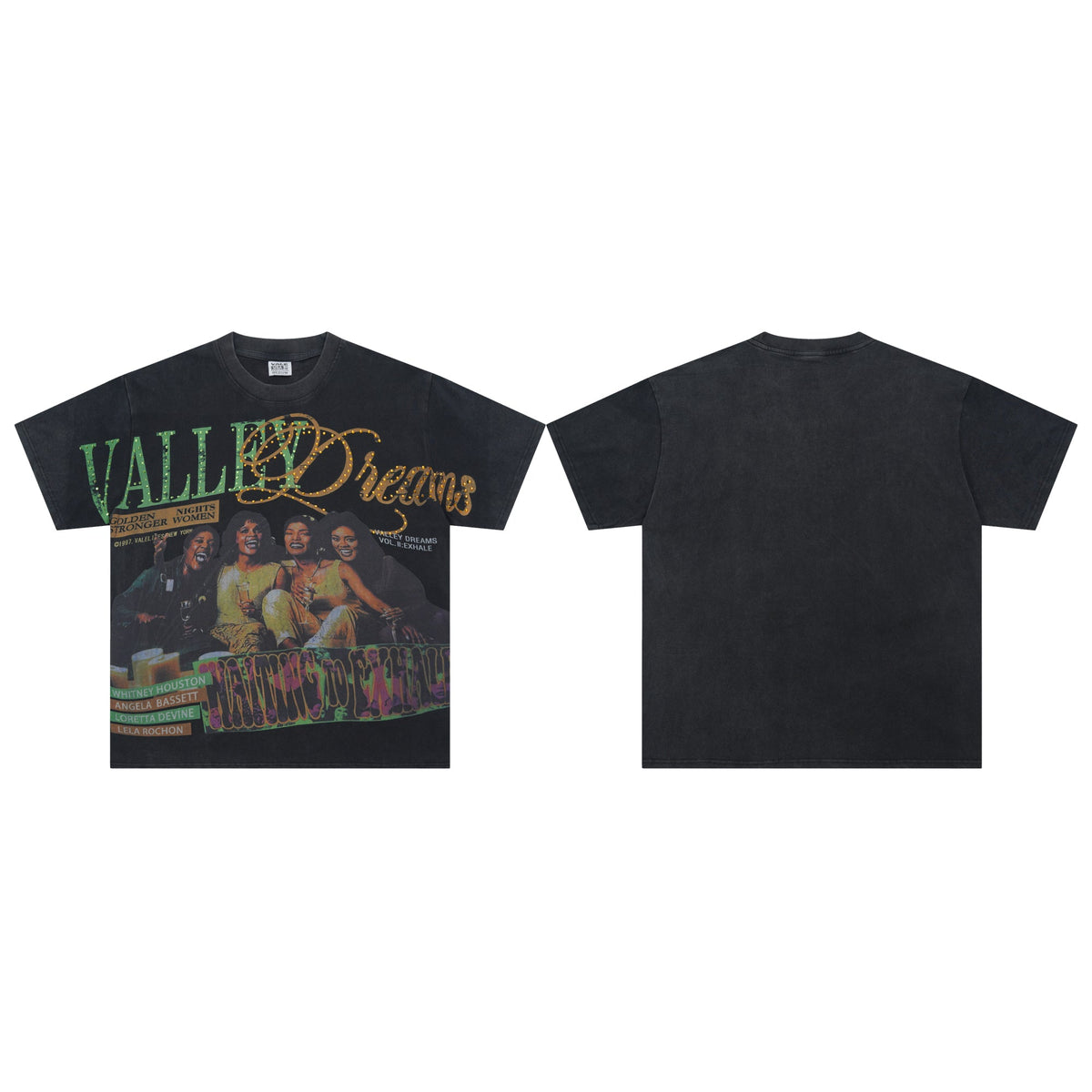 Valeforever Vale T Shirts Direct Injection Hotfix rhinestones Fashion Short Sleeves