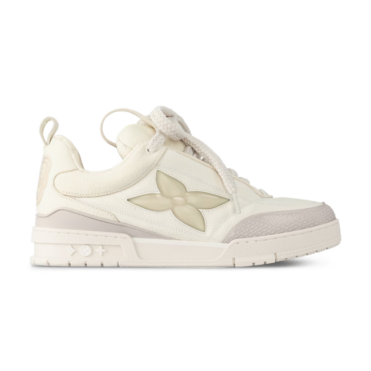 Louis Vuitton Skate Trainer Beige White Sneakers