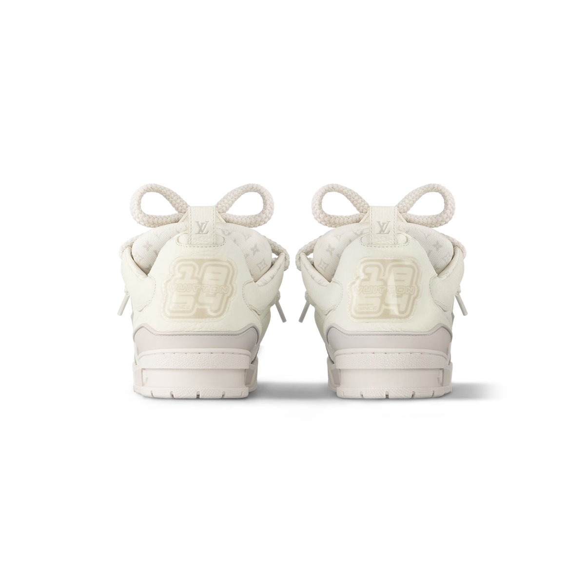 Louis Vuitton Skate Trainer Beige White Sneakers