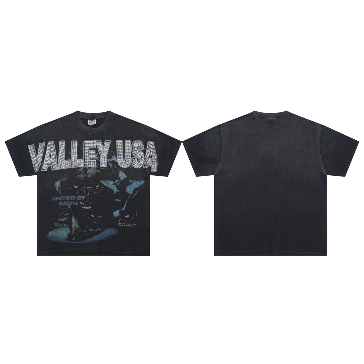 Valeforever Vale T Shirts Direct Injection Hotfix rhinestones Short Sleeves