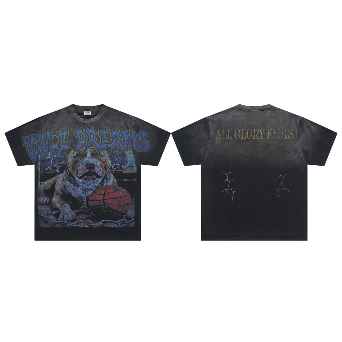 Valeforever Vale T Shirts White Ink DTG